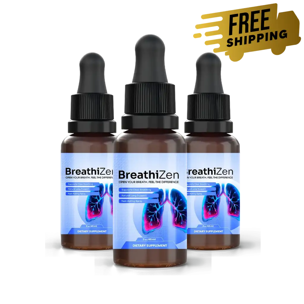 BreathiZen™ respiratory spray — 3 bottle bundle
